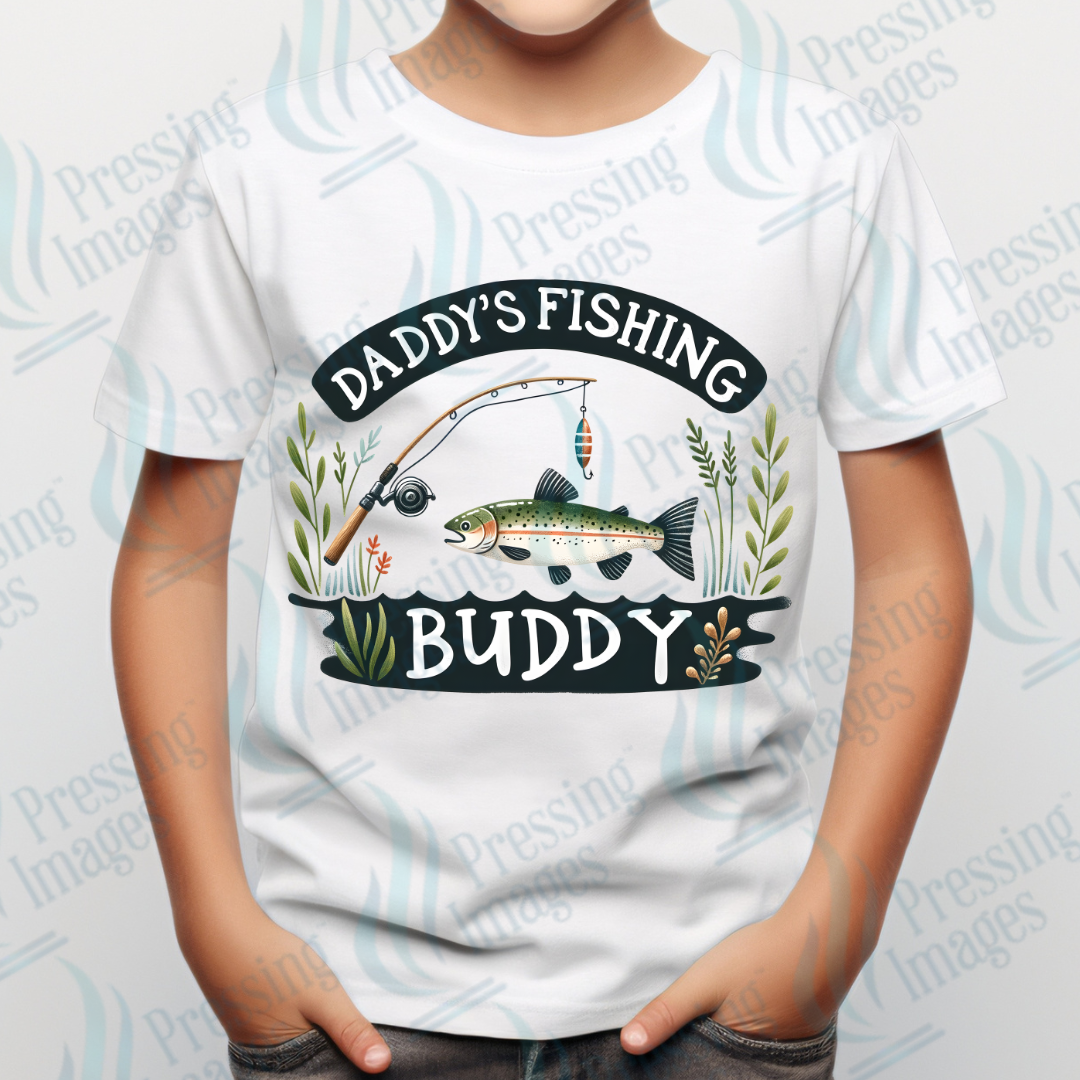 DTF 2448 Daddy's fishing buddy