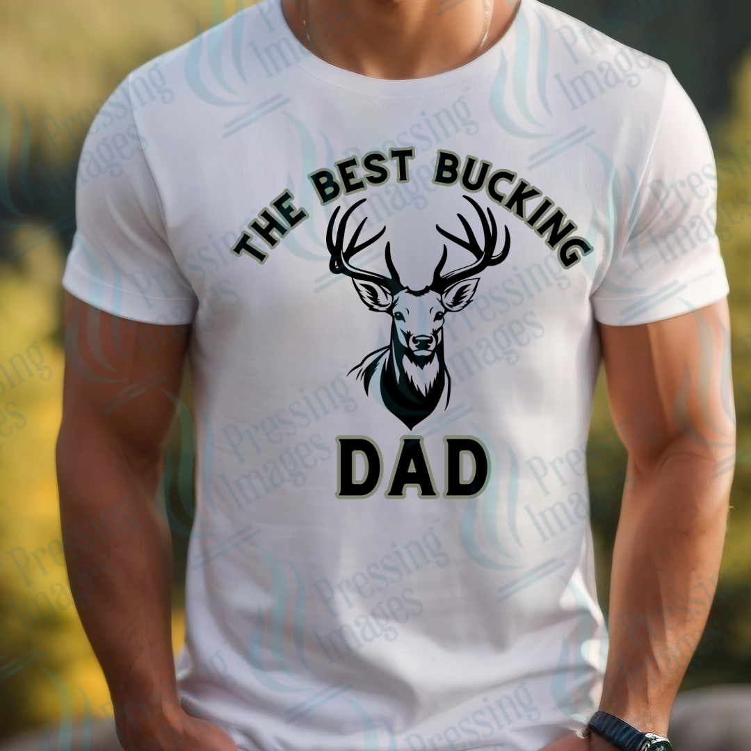 DTF 2593 Best Bucking Dad