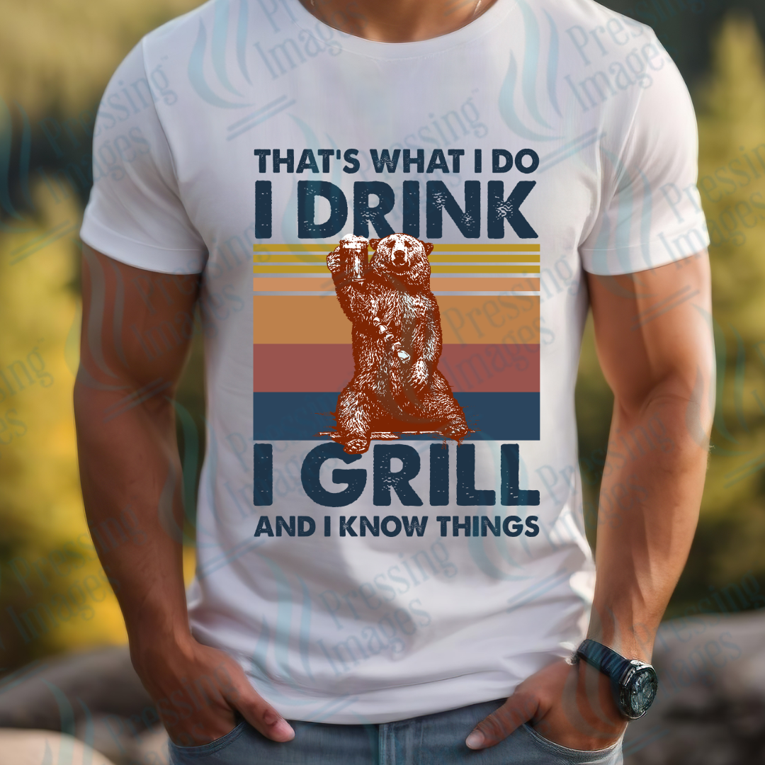 DTF 2667 I drink I grill