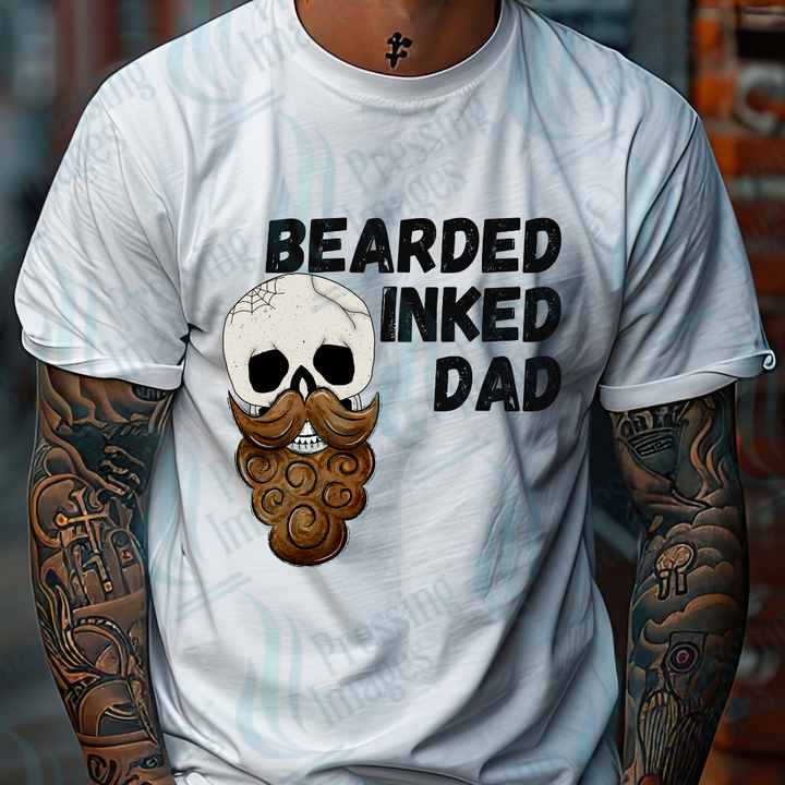 DTF 2678 Bearded inked dad