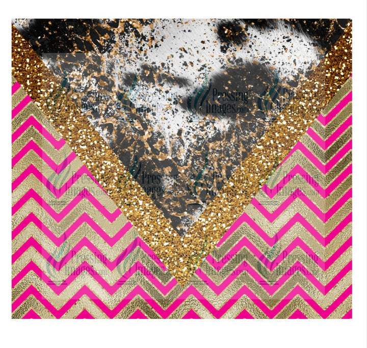 4972 V chevron tumbler Wrap.