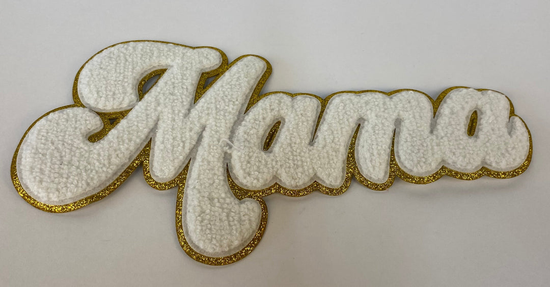 Chenille Mama Patch