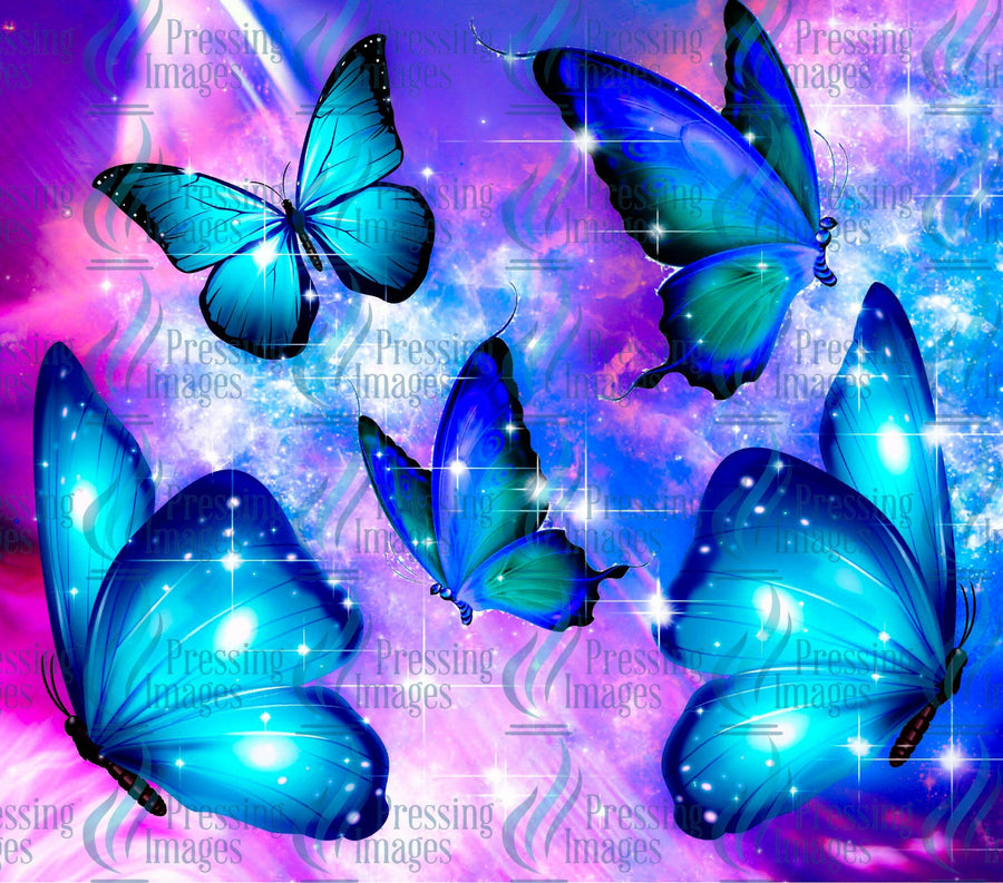 33314 Bright Butterflies Tumbler Wrap.