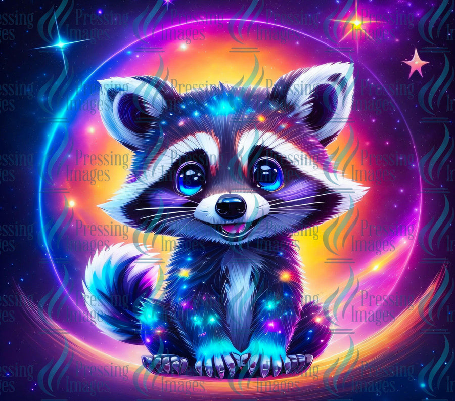 33318 GWD Space Raccoon Tumbler Wrap.