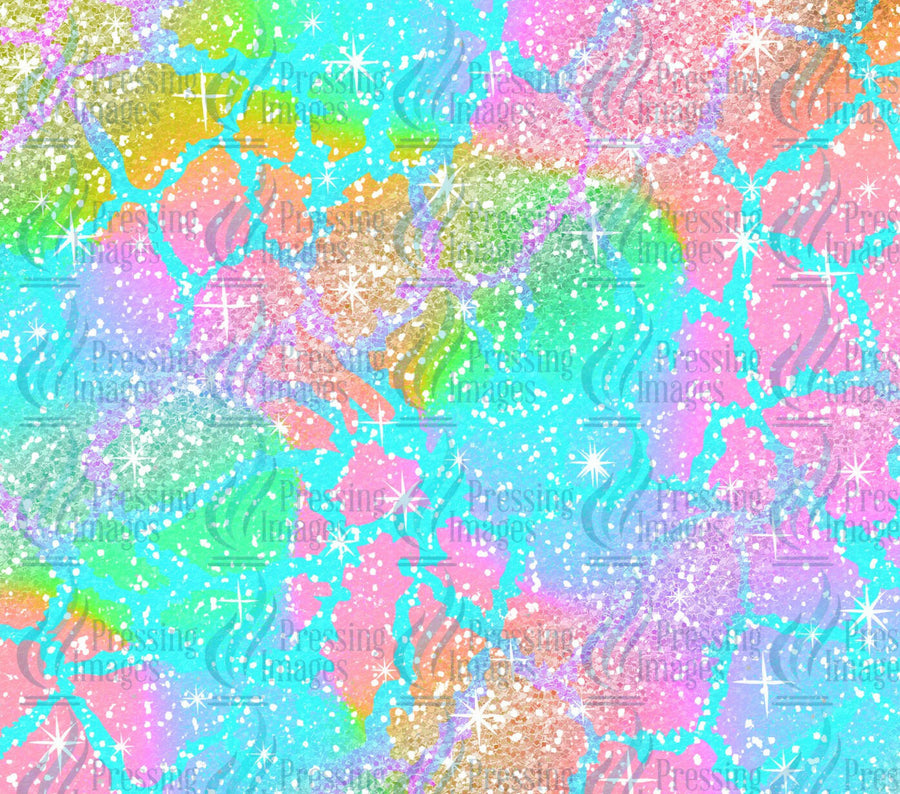 33321 Giraffe Print Glitter Tumbler Wrap.