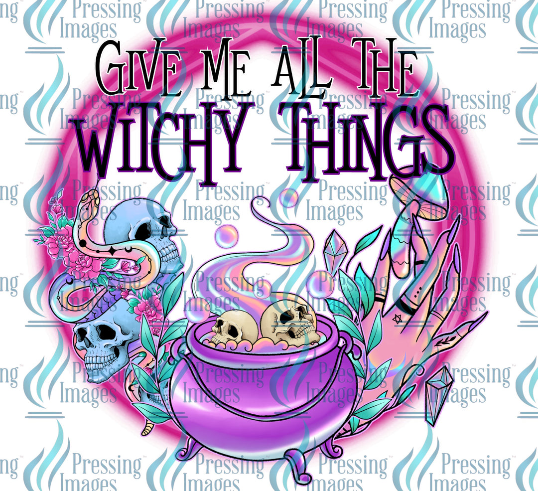 Decal 33333 Give Me All The Witchy Things