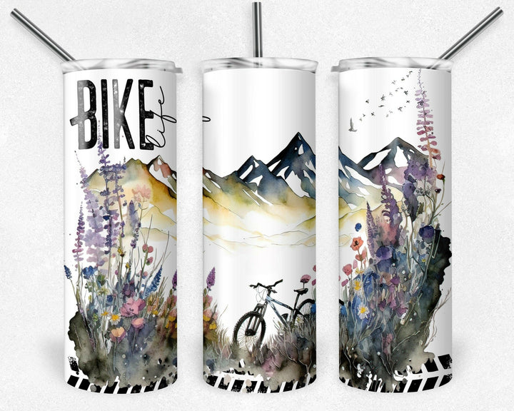 8029 Bike tumbler Wrap.