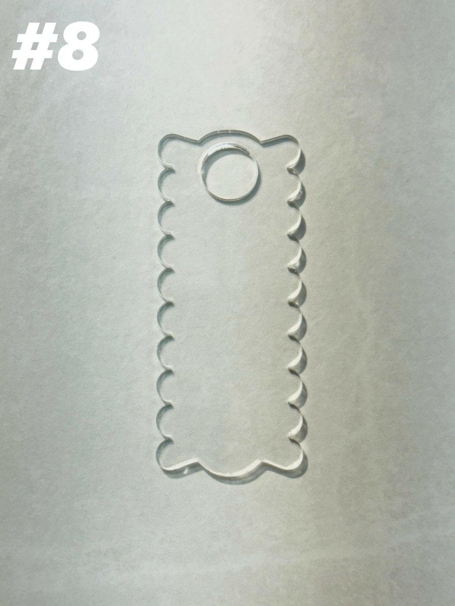 40oz Acrylic Tumbler Topper Bundle of 5 - Pressing Images