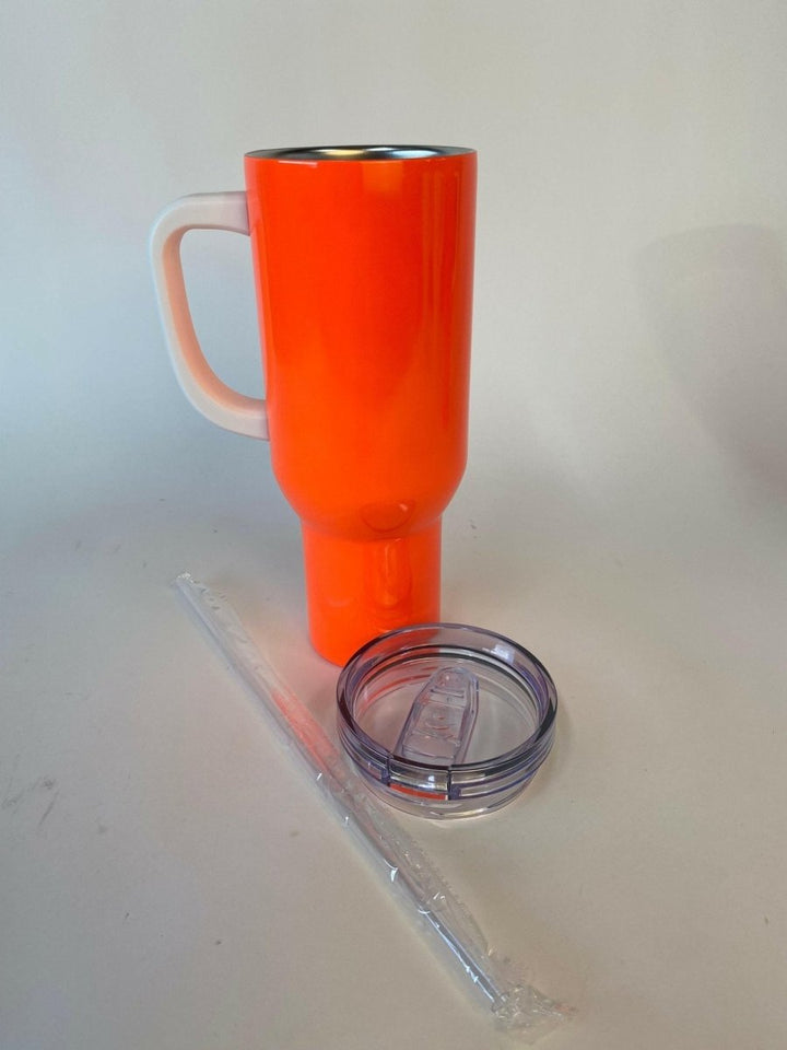 40oz Neon sublimation tumbler - Pressing Images