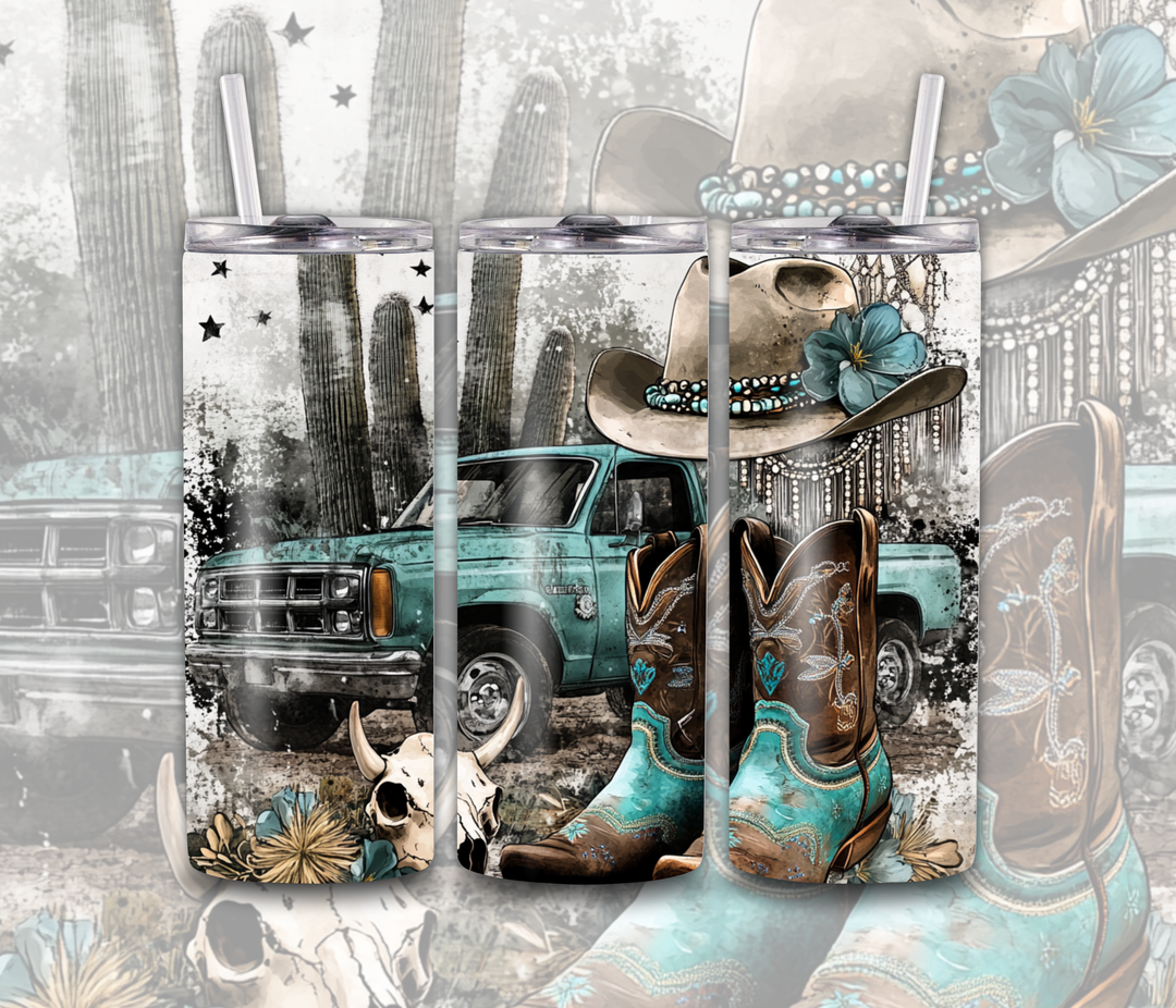 4372 Truck and Boots