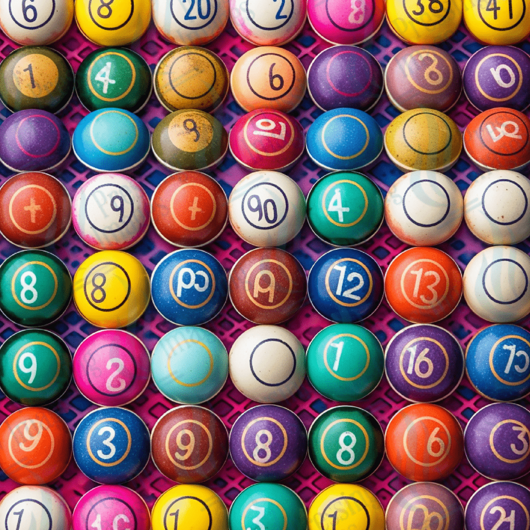 4528 Bingo balls - Pressing Images