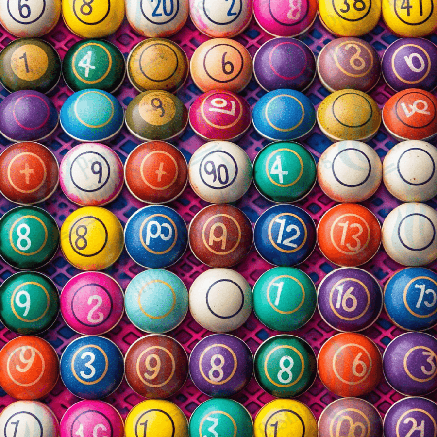 4528 Bingo balls - Pressing Images
