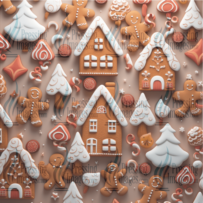 5024 Gingerbread - Pressing Images