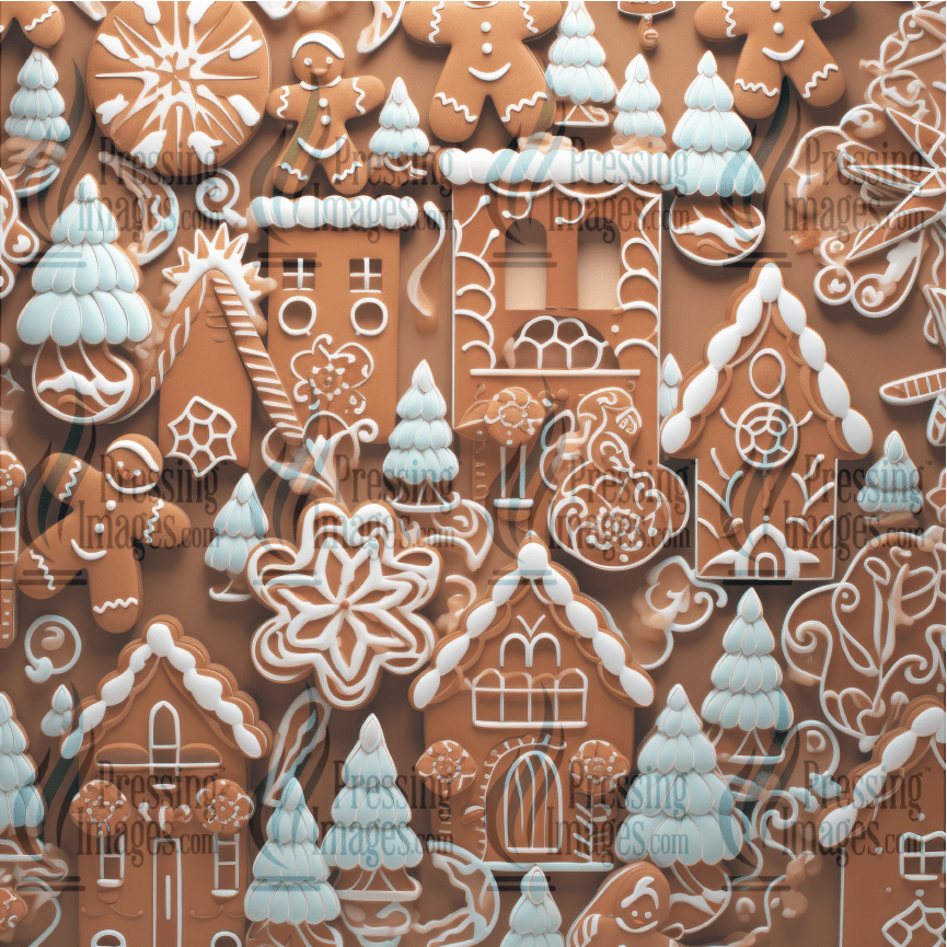 5025 Gingerbread - Pressing Images