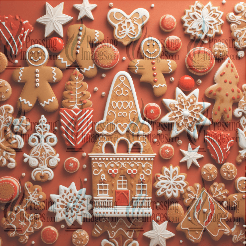 5026 Gingerbread - Pressing Images