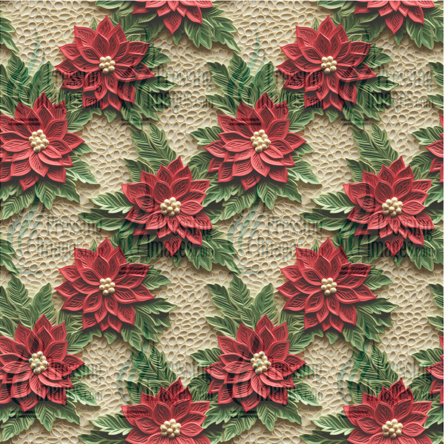 5047 Christmas Flower - Pressing Images