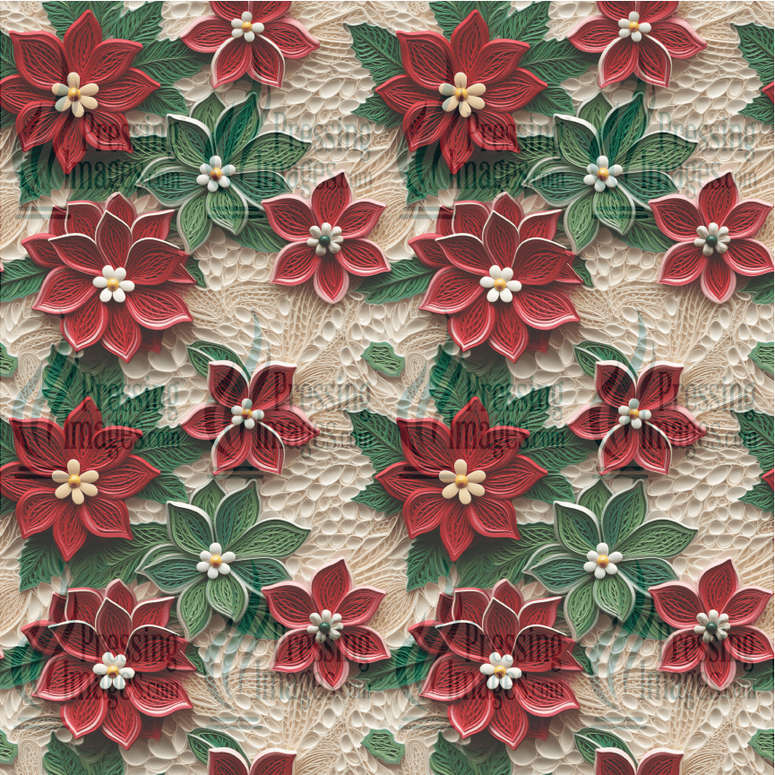 5049 Christmas Flower - Pressing Images