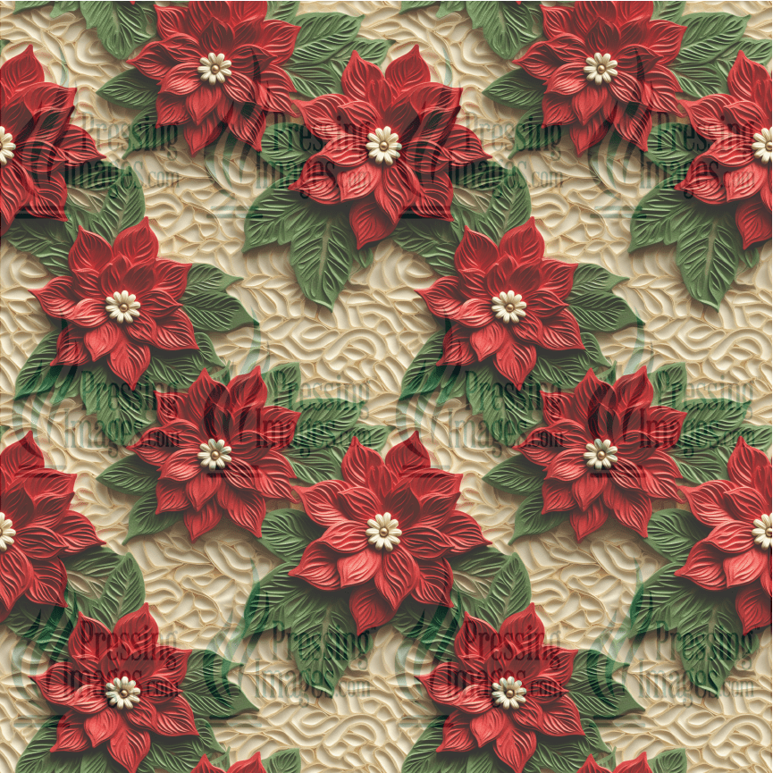 5050 Christmas Flower - Pressing Images