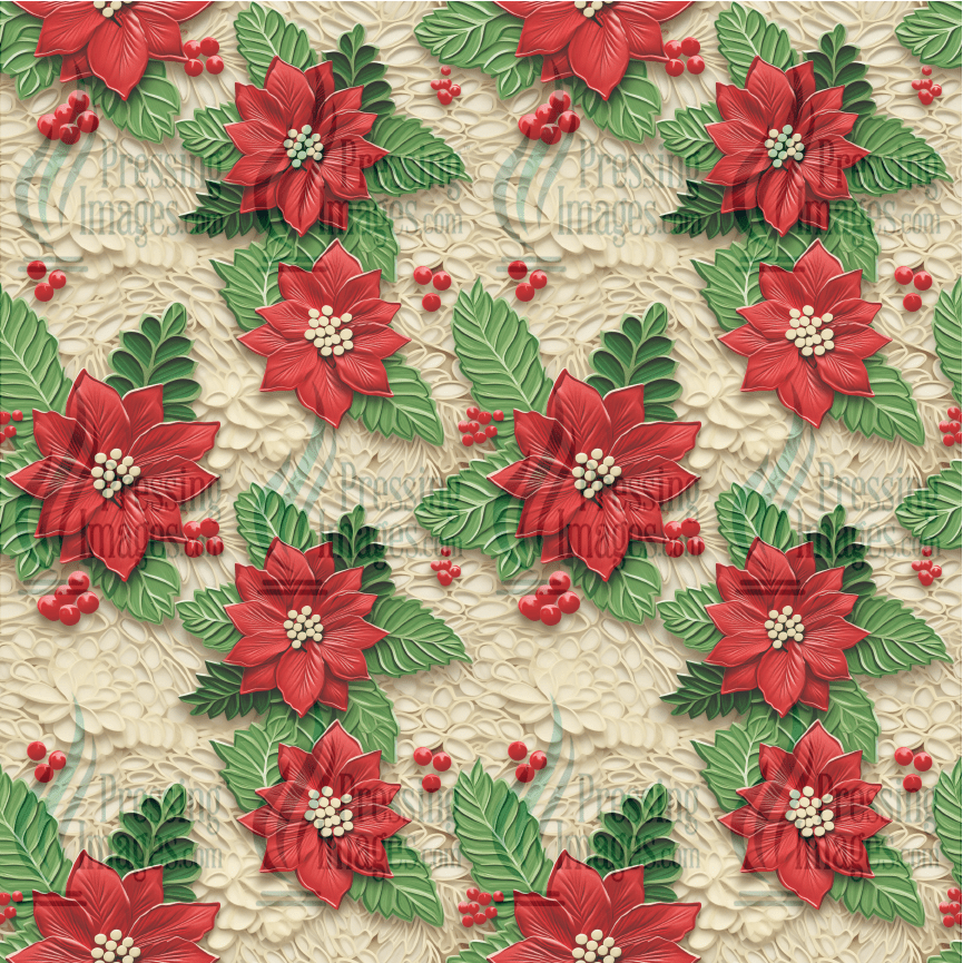 5051 Christmas Flower - Pressing Images