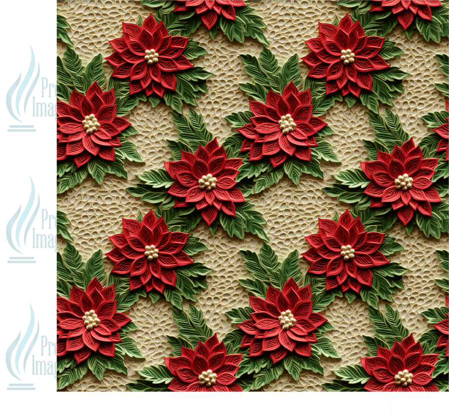 5053 Christmas Flower - Pressing Images