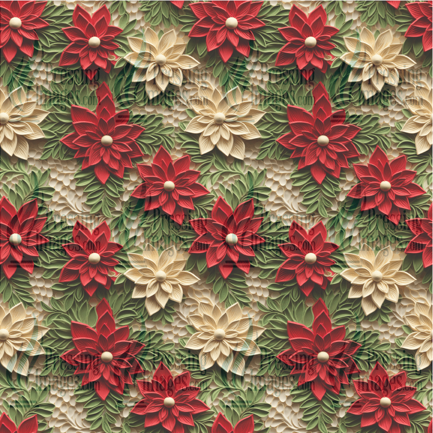 5059 Christmas Flower - Pressing Images