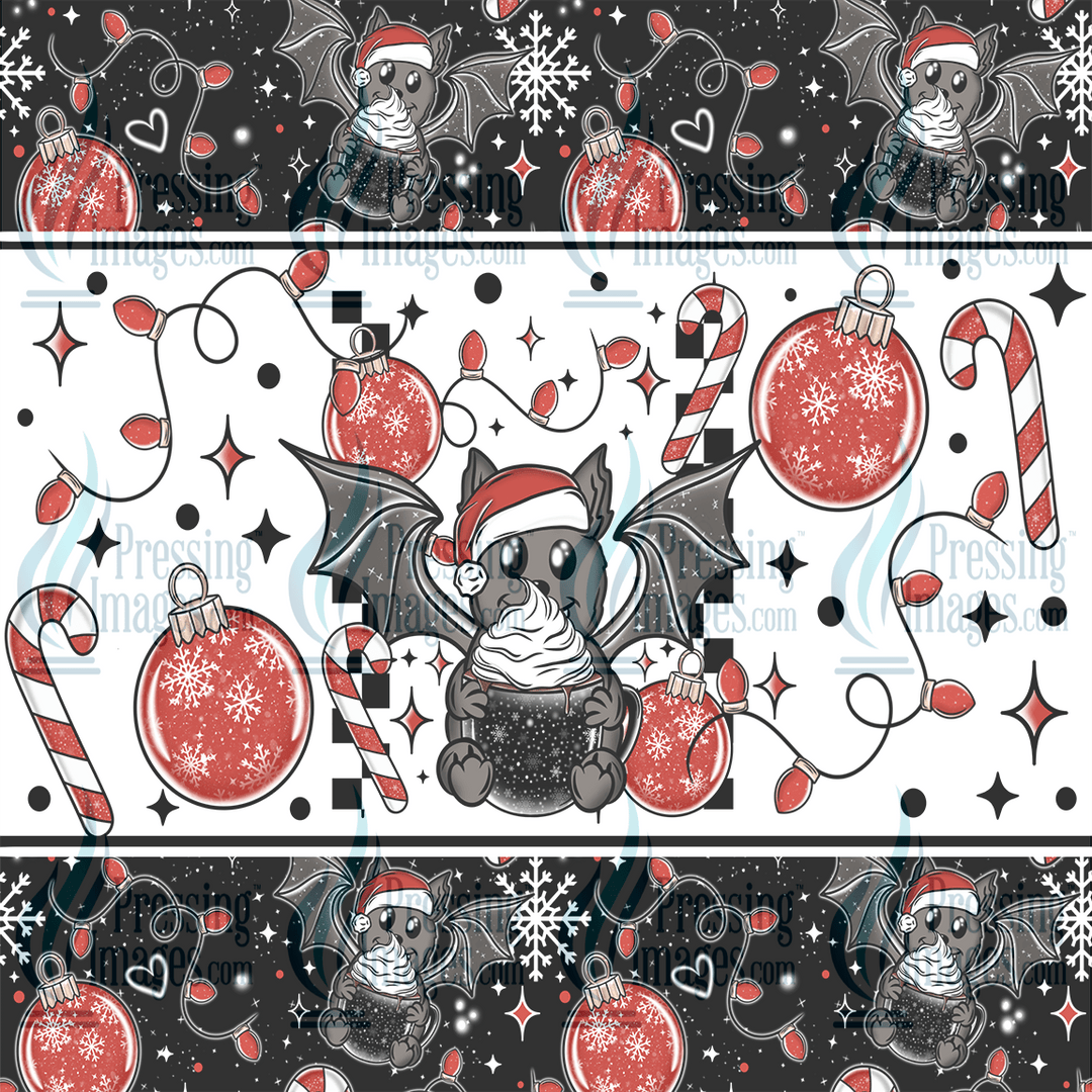 5093 Santa Bat - Pressing Images