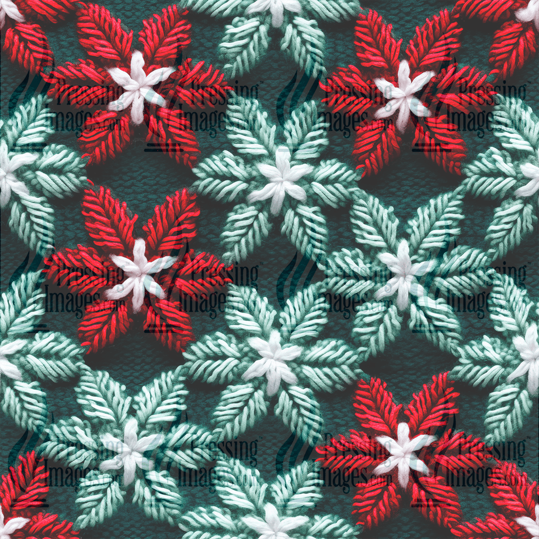 5114 Knit Snowflakes - Pressing Images