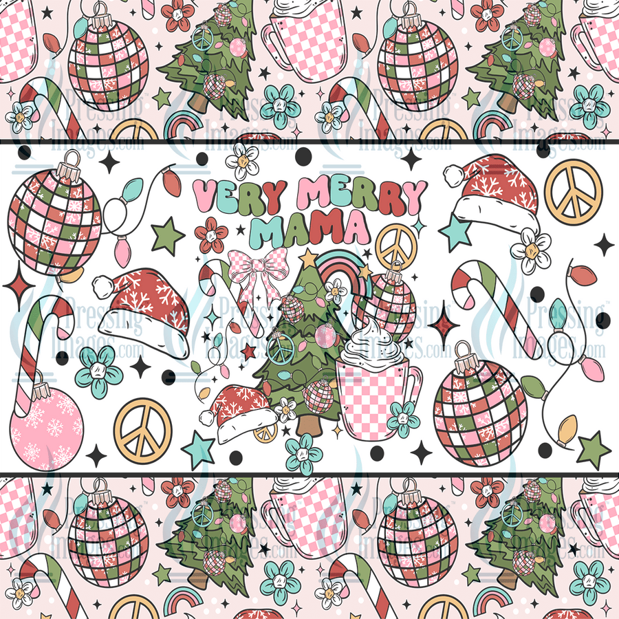 5124 Very Merry Mama - Pressing Images
