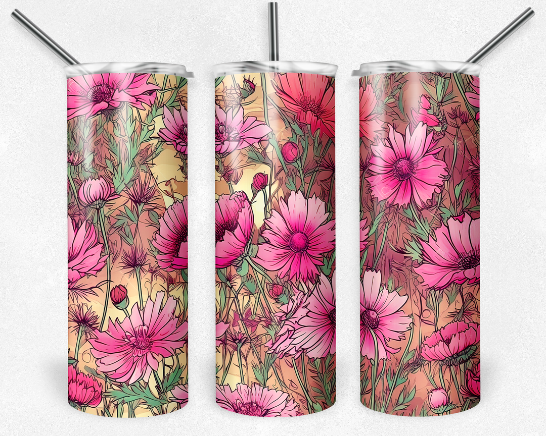 4701 pink floral pattern.