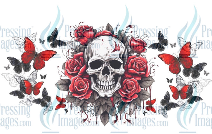 UVW 1326 Skull and roses