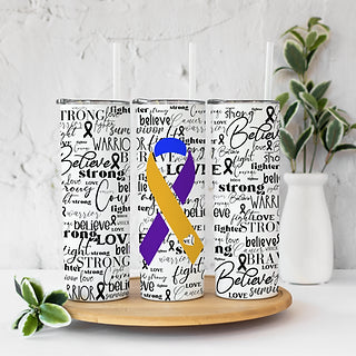 4871 Awareness Tumbler Wrap.