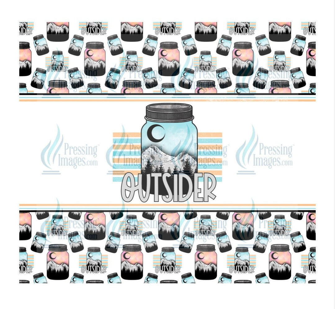 4756 Outsider tumbler wrap.