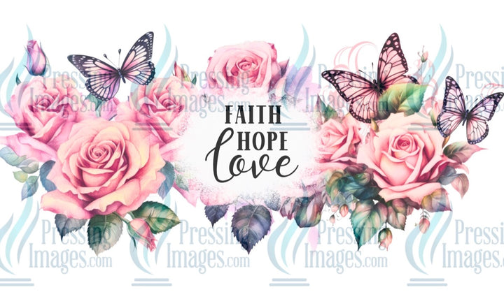 UVW 1321 Faith hope love