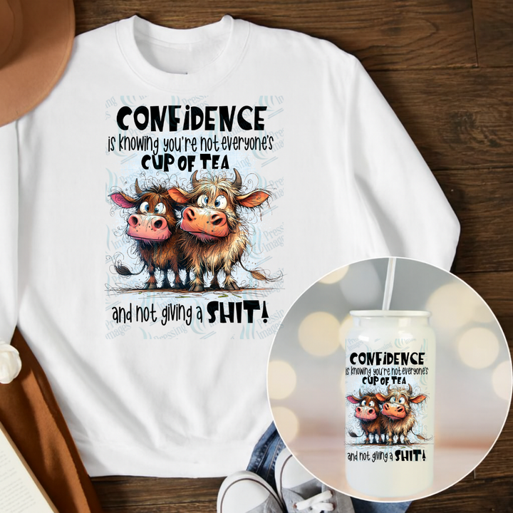 DTF 6780 Confidence Is Knowing