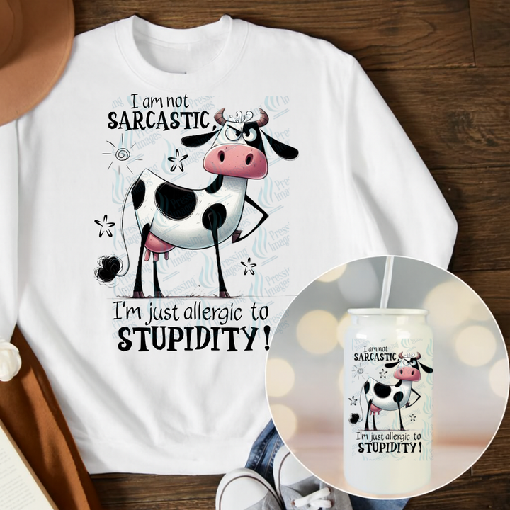 DTF 6782 I Am Not Sarcastic