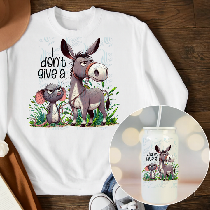 UVD 6785 I Don't Give A Rats Ass