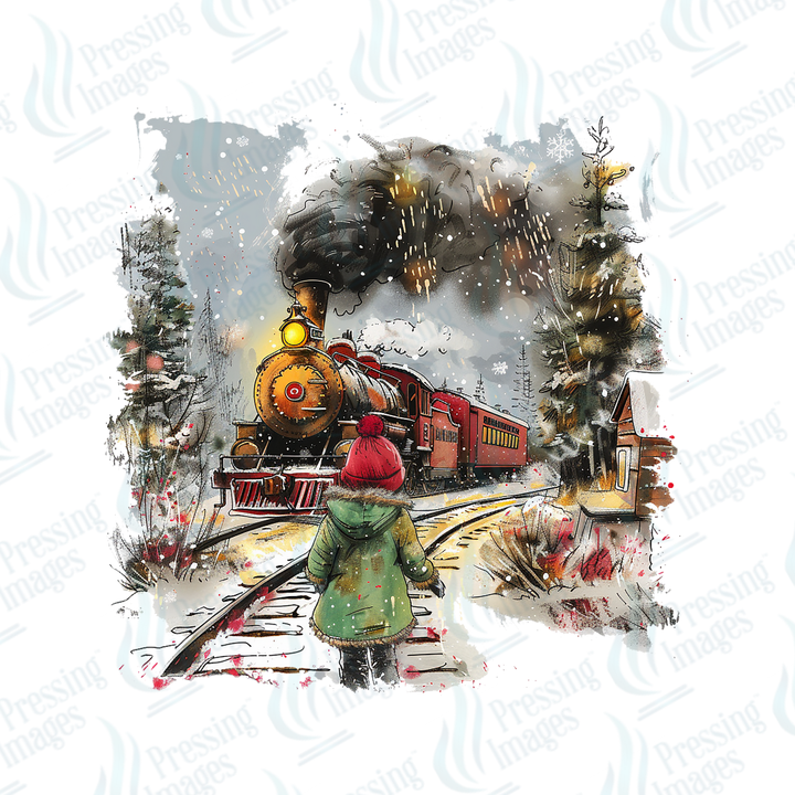 Christmas Train | Pressing Images (#6805)