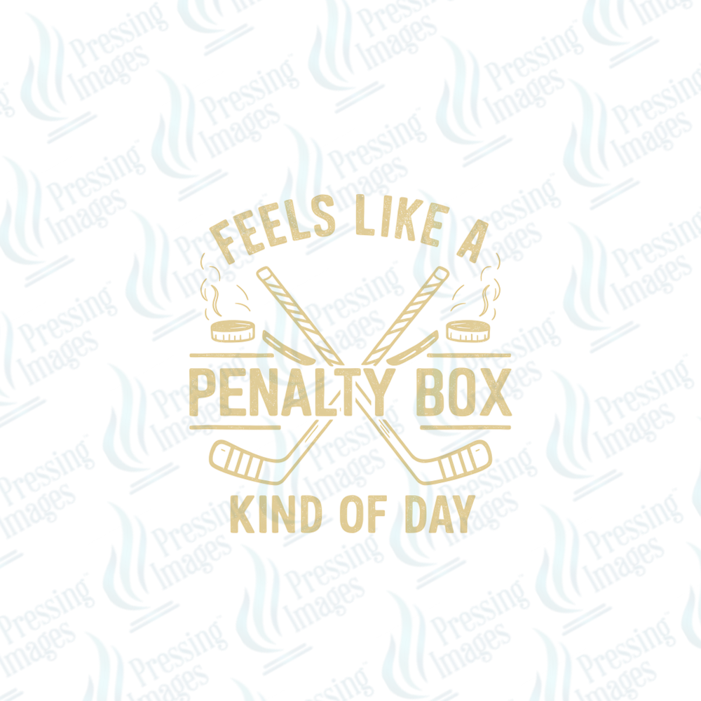 DTF 6808 Penalty Box — detail view — Pressing Images Canada