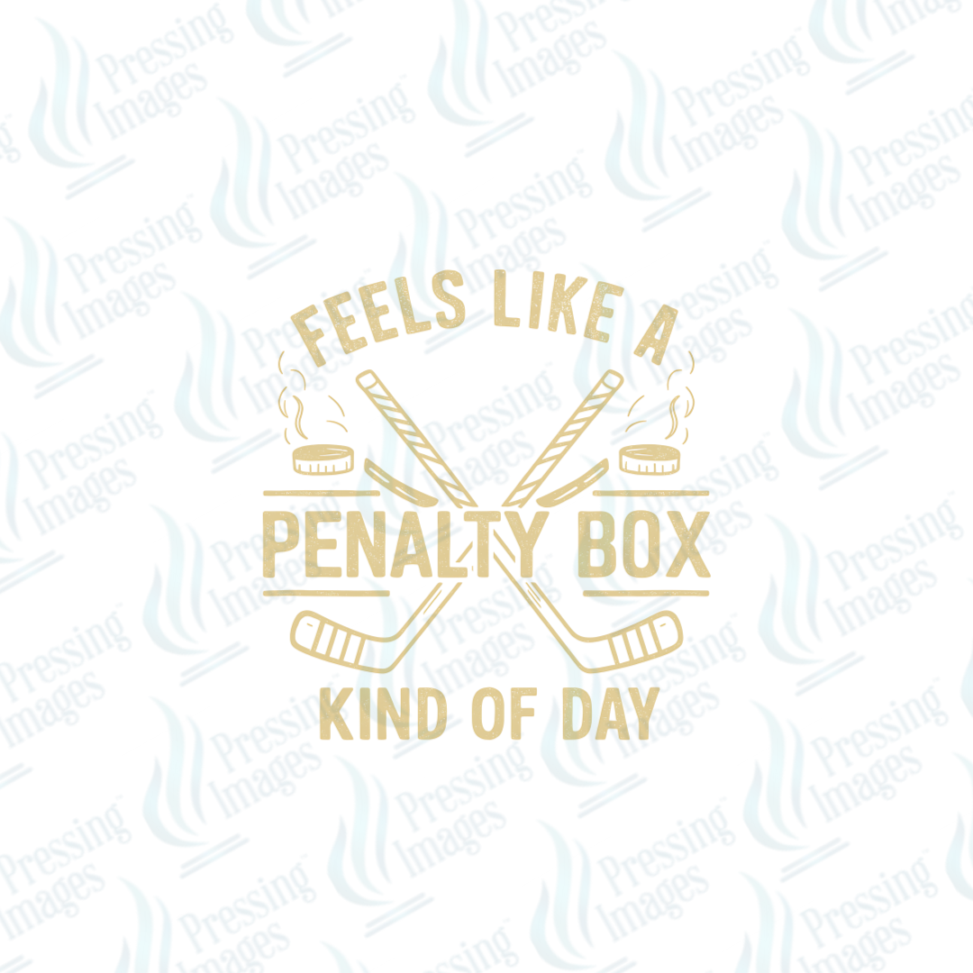 DTF 6808 Penalty Box — detail view — Pressing Images Canada