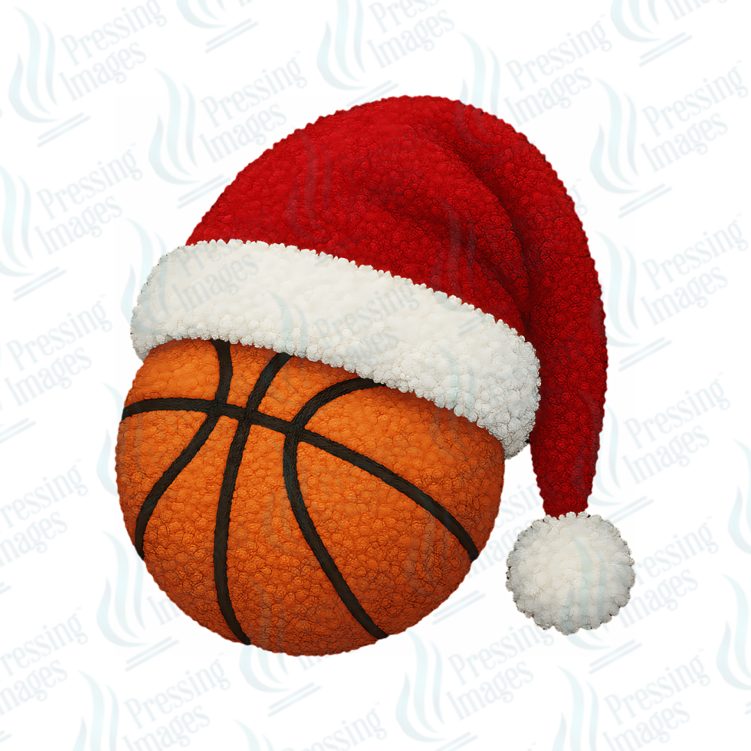 DTF 6810 Sports Balls Santa Hats — view 14 — Pressing Images Canada