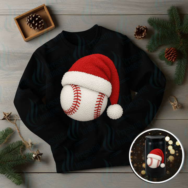 DTF 6810 Sports Balls Santa Hats — Pressing Images Canada