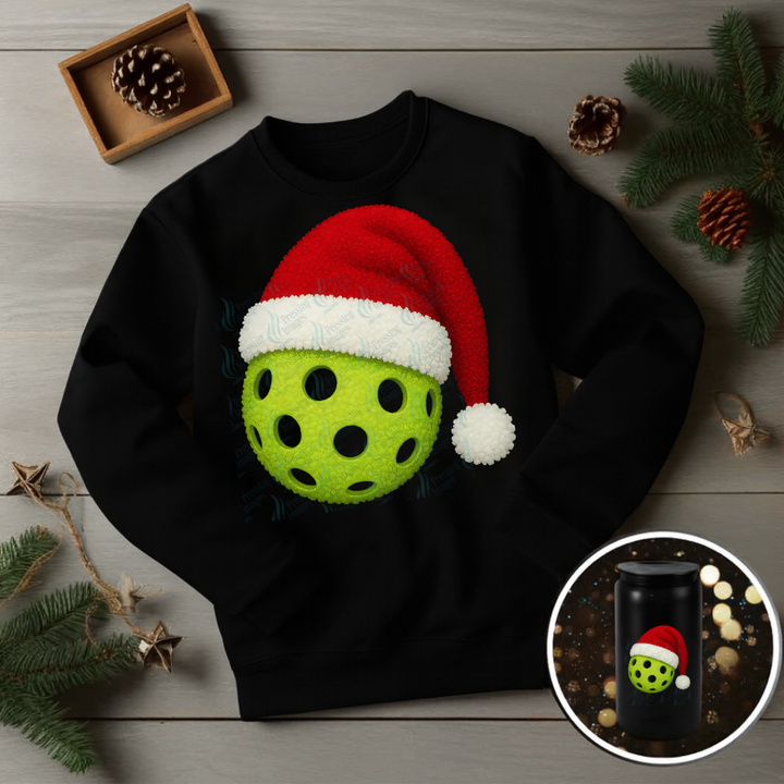 DTF 6810 Sports Balls Santa Hats — size reference — Pressing Images Canada