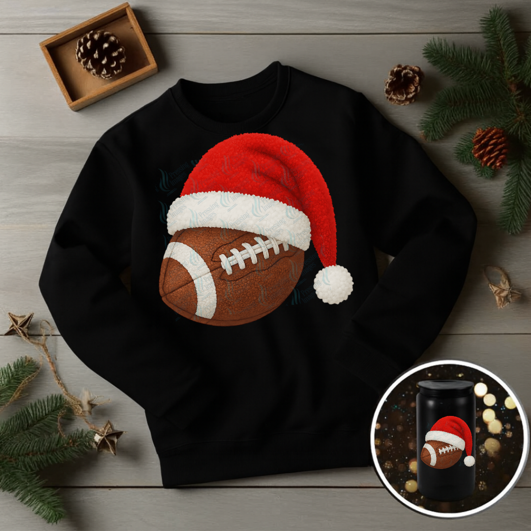 DTF 6810 Sports Balls Santa Hats — view 6 — Pressing Images Canada