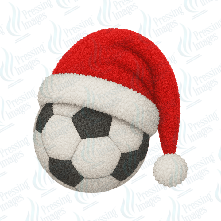 DTF 6810 Sports Balls Santa Hats — view 10 — Pressing Images Canada