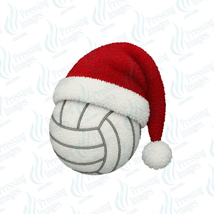 DTF 6810 Sports Balls Santa Hats — view 9 — Pressing Images Canada