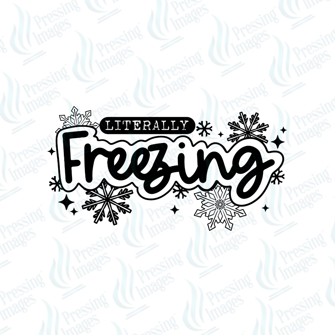 DTF 6815 Freezing — application example — Pressing Images Canada