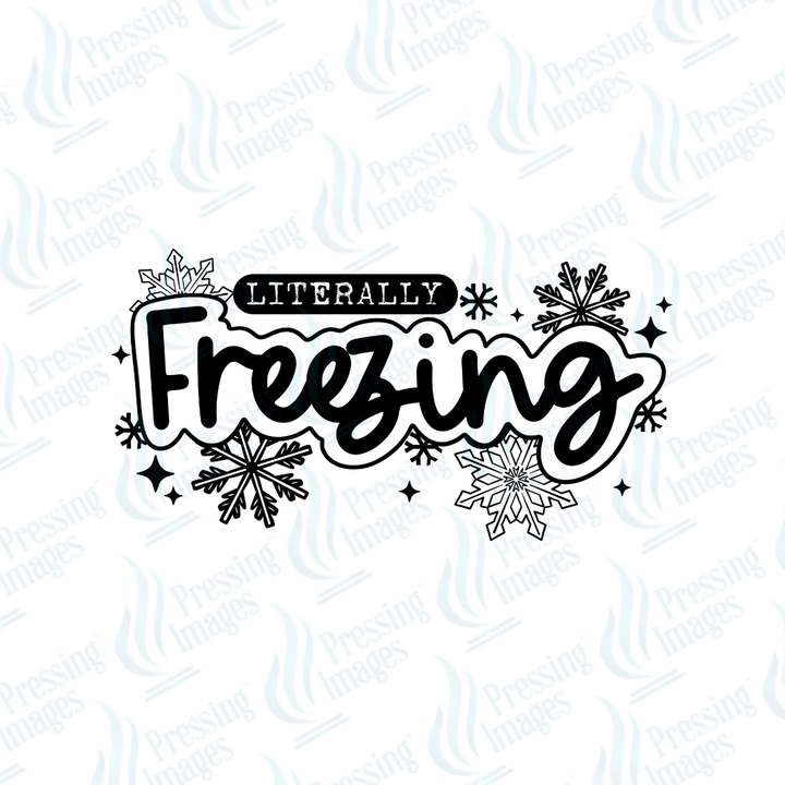 DTF 6815 Freezing — application example — Pressing Images Canada