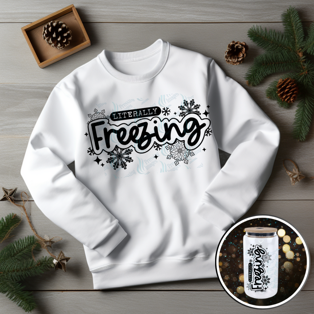 DTF 6815 Freezing — detail view — Pressing Images Canada