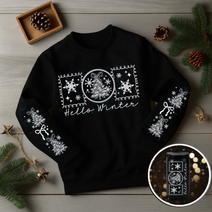 DTF 6819 Hello Winter w/2 Sleeves — Pressing Images Canada