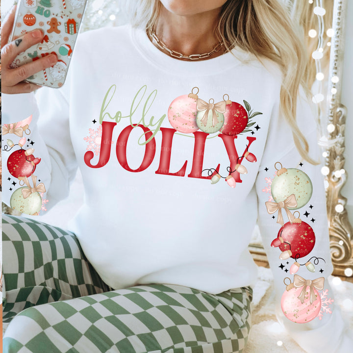 DTF 6820 Holly Jolly w/2 Sleeves — Pressing Images Canada